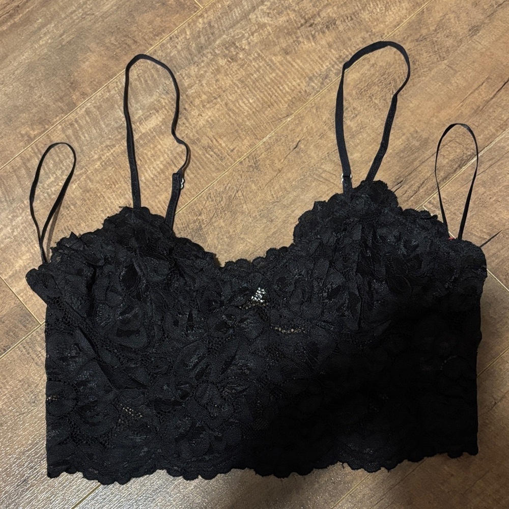 Love tree Elegant Black Lace Bralette